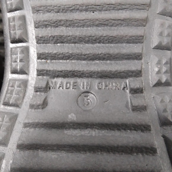 Women Slip On Thong Rubber Flip Flops Black - Picture 5 of 7